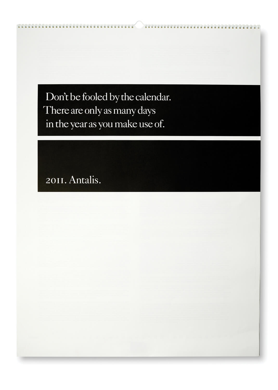 Antalis Calendar 2011